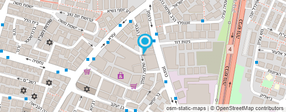 מפת הגעה אל דרכי מרפא-מכון וסקולרי לבריאות הרגל