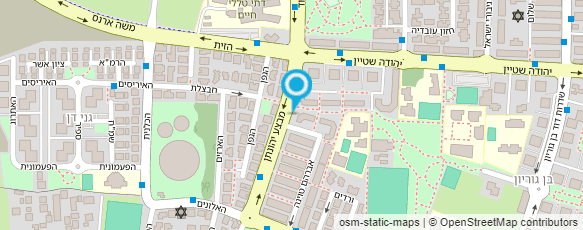 מפת הגעה אל עיצוב שיער יוסי