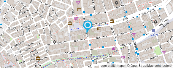 מפת הגעה אל בית מרקחת נווה צדק