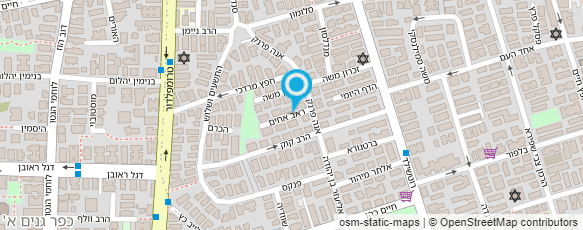 מפת הגעה אל עו"ד כרמלי זאב