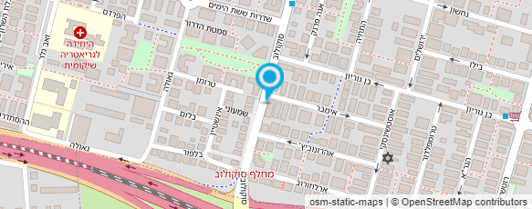 מפת הגעה אל מורן אילנברג שיער ואיפור