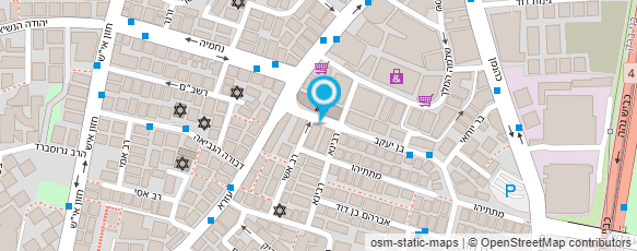 מפת הגעה אל כל בו דוד