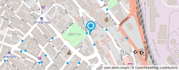 מפת הגעה אל עו"ד מיכאל כרמל