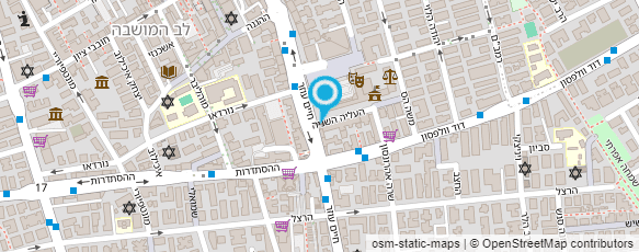 מפת הגעה אל אור פרסמן פילאטיס