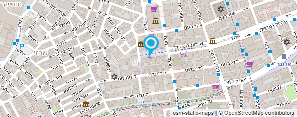 מפת הגעה אל עו"ד מזרחי יגאל