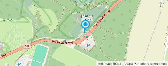 מפת הגעה אל בית עלמין (חדש) בית שאן