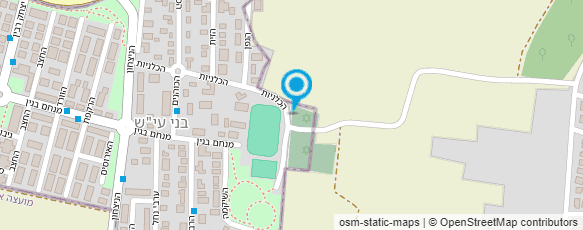 מפת הגעה אל בית עלמין בני-עייש