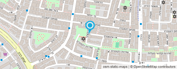 מפת הגעה אל גיא שפי - עיצוב שיער