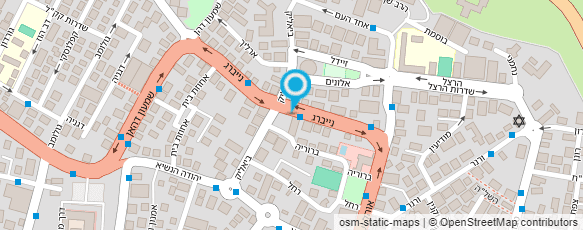 מפת הגעה אל עו"ד נחמיאס-מור רוית