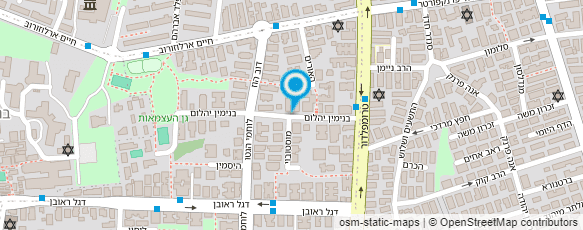 מפת הגעה אל פרופ' שופר אבינועם