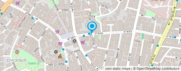 מפת הגעה אל רובינסון לינה