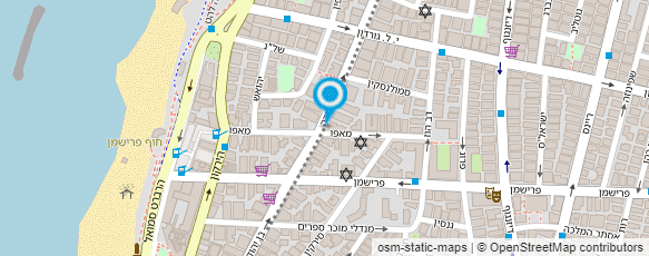 מפת הגעה אל בוטיק פטיסרי