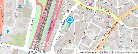 מפת הגעה אל תום נור-משרד עו"ד