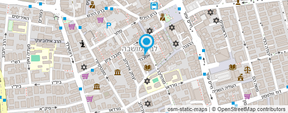 מפת הגעה אל עו"ד רצאבי ירון