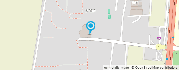 מפת הגעה אל מוסך מזרע מפת הגעה אל מוסך מזרע