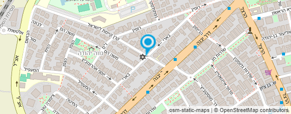 מפת הגעה אל עינב לבני פסיכולוג קליני