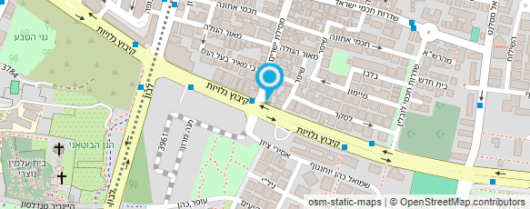 מפת הגעה אל סופר סיטי רשת מרכולים בע''מ