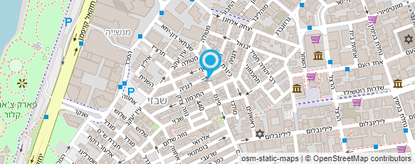 מפת הגעה אל שירה גבאי she-ra