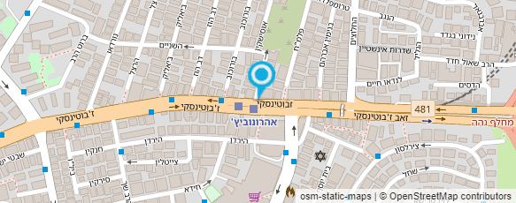 מפת הגעה אל ישר אברהם אינסטלטור מפת הגעה אל ישר אברהם אינסטלטור