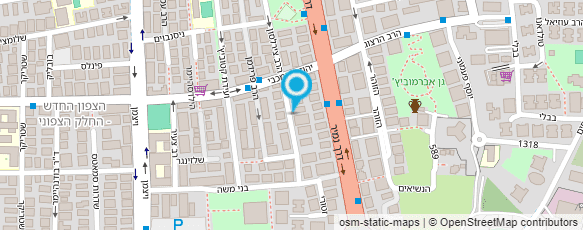 מפת הגעה אל עו"ד מושקוביץ יוסי