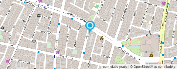 מפת הגעה אל ד"ר רפופורט יצחק