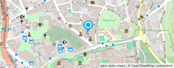 מפת הגעה אל עו"ד נסאר מוסטפא