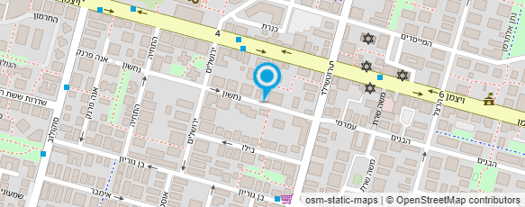 מפת הגעה אל עו"ד מרקוביץ רן