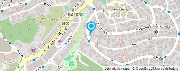 מפת הגעה אל מטעמי זוהר