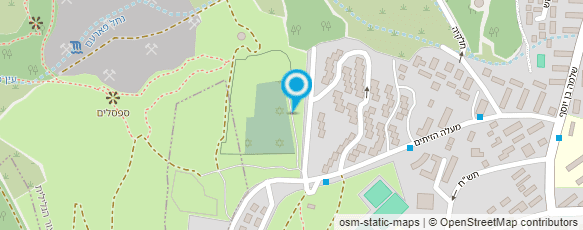 מפת הגעה אל בית עלמין חצור הגלילית