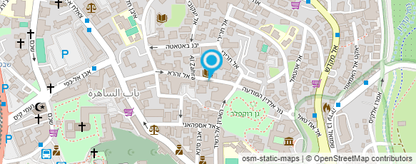 מפת הגעה אל עו"ד חלבי אוסאמה