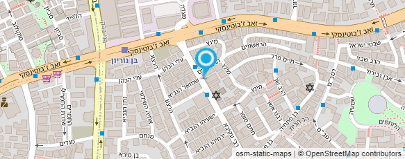 מפת הגעה אל ד"ר גבריאל קפלן