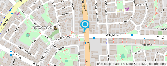 מפת הגעה אל מוסך מיקי-הוכמן מיכאל