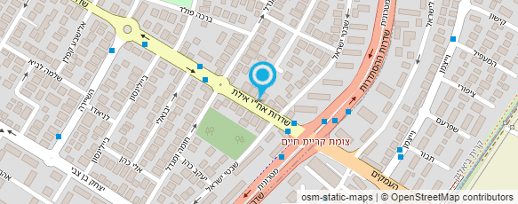 מפת הגעה אל עו"ד גרנברגר אורי