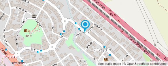 מפת הגעה אל אינסטלטור שאול