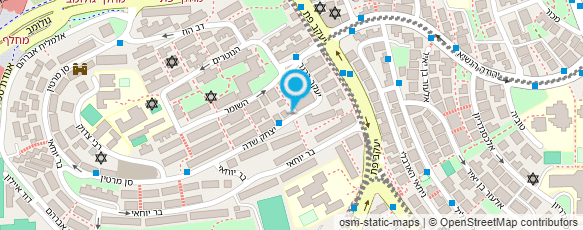 מפת הגעה אל יצחק דוד מספרה מפת הגעה אל יצחק דוד מספרה