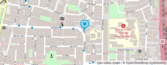 מפת הגעה אל מספרת אריאל