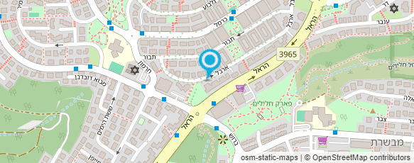 מפת הגעה אל עו"ד גבריאל נאור