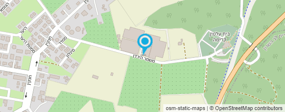 מפת הגעה אל בית עלמין קדימה