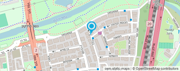 מפת הגעה אל ד"ר אלבלך-פרצלן עתליה - אנדוקרינולוגיה ילדים