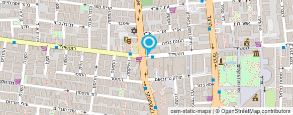 מפת הגעה אל יוסי אלקריף משרד עו"ד