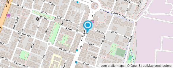 מפת הגעה אל מספרת ערן