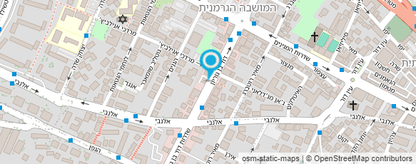 מפת הגעה אל המרכז לאזרחות רומנית