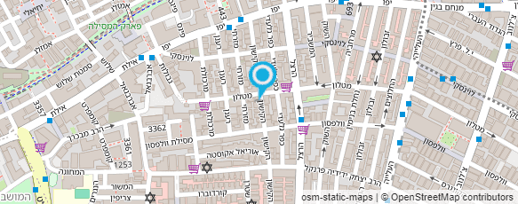 מפת הגעה אל פרש תכשיטי גולדפילד וכסף