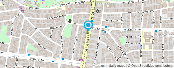 מפת הגעה אל מספרת רוברט רוס מפת הגעה אל מספרת רוברט רוס