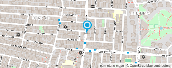 מפת הגעה אל שקד-ביתן יעל  פסיכולוגית חינוכית