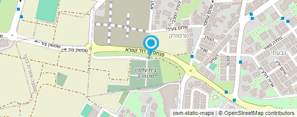 מפת הגעה אל בית עלמין רחובות