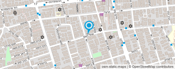 מפת הגעה אל ד"ר ועו"ד דב ישראל פוגל