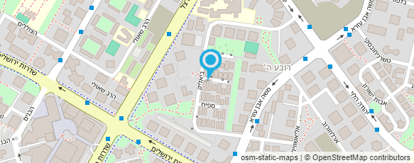 מפת הגעה אל עו"ד רינה בן משה טל