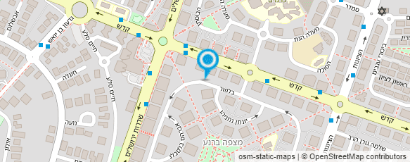 מפת הגעה אל אד דוד שיפוצים