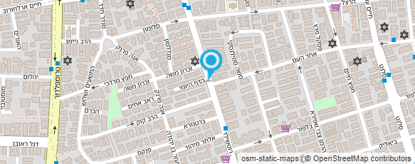 מפת הגעה אל ד"ר גלמן ישראל